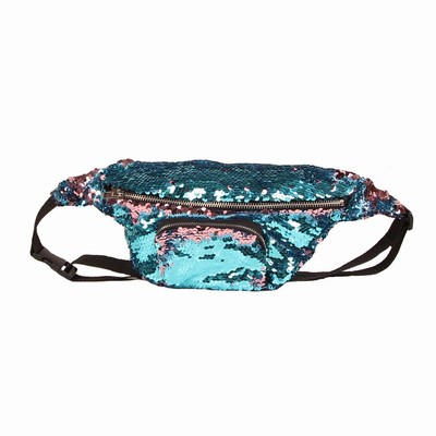 Cute Crossbody Sequin Bag Perfect Gift Light Blue Wine