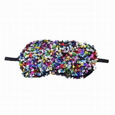 New Design Crystal Sequin Eye Mask Wholesale 10 Pack