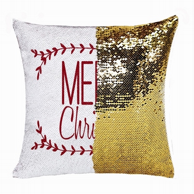 Christmas Personalized Special Gift Sequin Magic Pillow