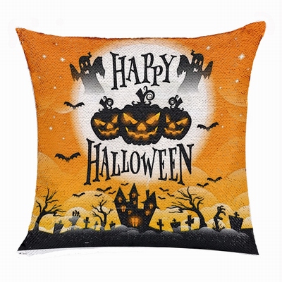 Happy Halloween Ghost Pumpkin Best Custom Present Pillow