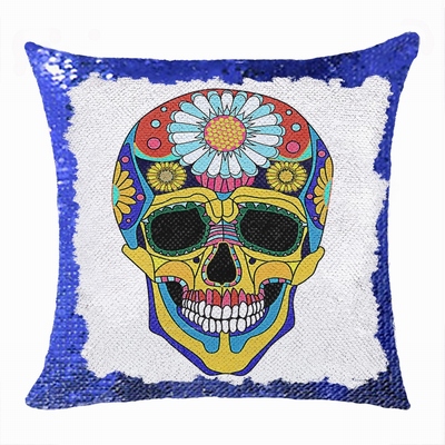 Skull Magic Cushion Cover Personalized Photo Gift Fashion