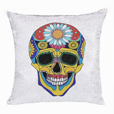 Skull Magic Cushion Cover Personalized Photo Gift Fashion
