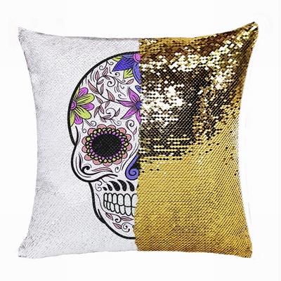 Skull Magic Pillow Top Present New Design Personalized Gift