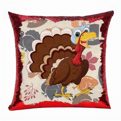 Thanksgiving Wonderful Present Personalized Trukey Cushion Cover