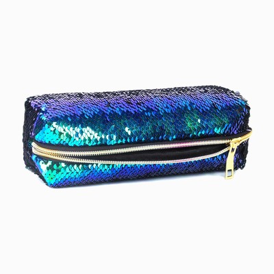 Sequin Pouch Pencil Case Box Pen Bag