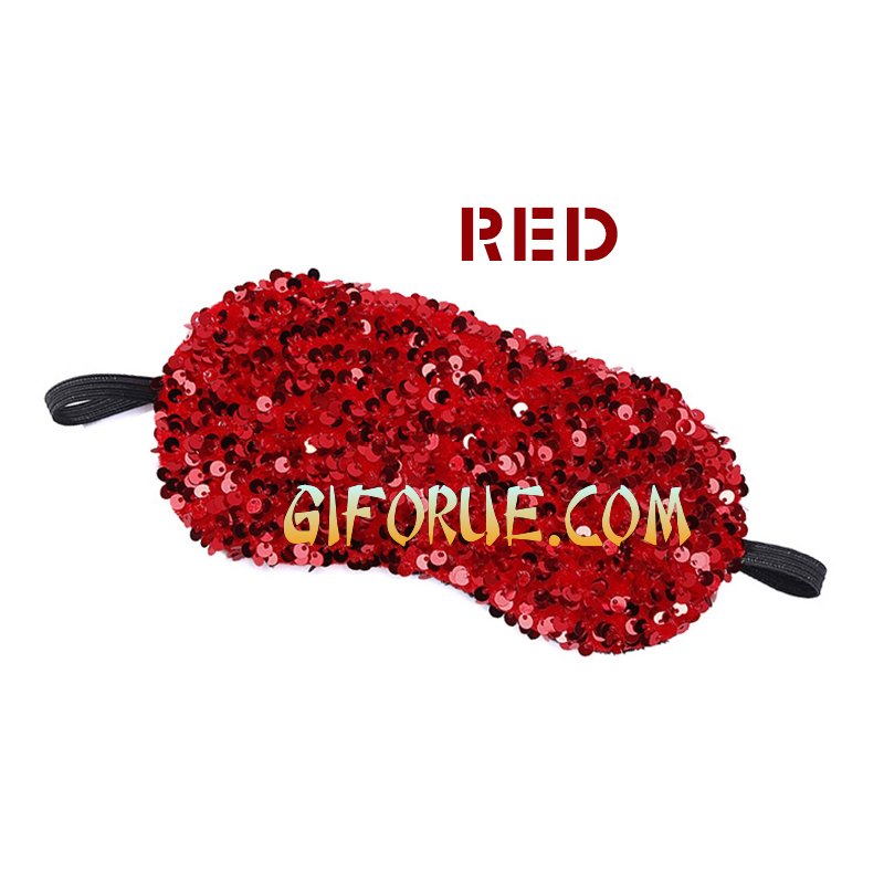 Crystal Sequin Blindfold Awesome Present 10 Pack - Click Image to Close