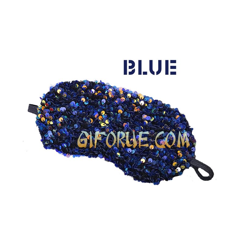 Improve Sleep Quality Eye Mask Crystal Sequin 10 Pack - Click Image to Close