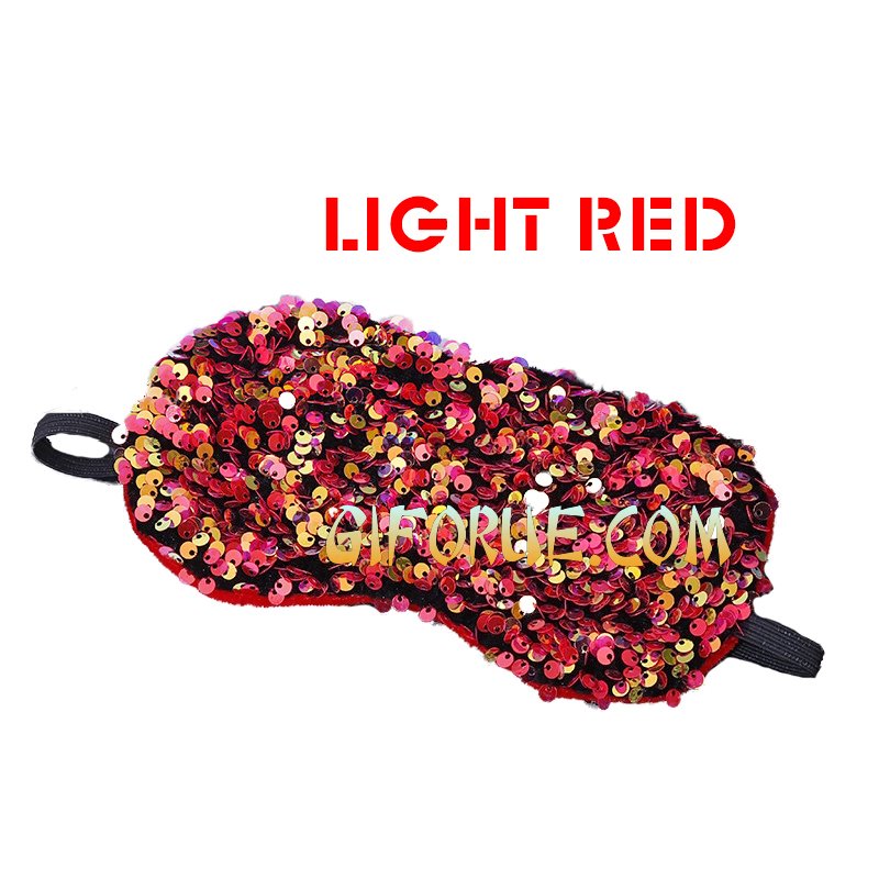 New Design Crystal Sequin Eye Mask Wholesale 10 Pack - Click Image to Close