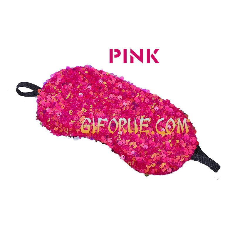 New Design Crystal Sequin Eye Mask Wholesale 10 Pack - Click Image to Close