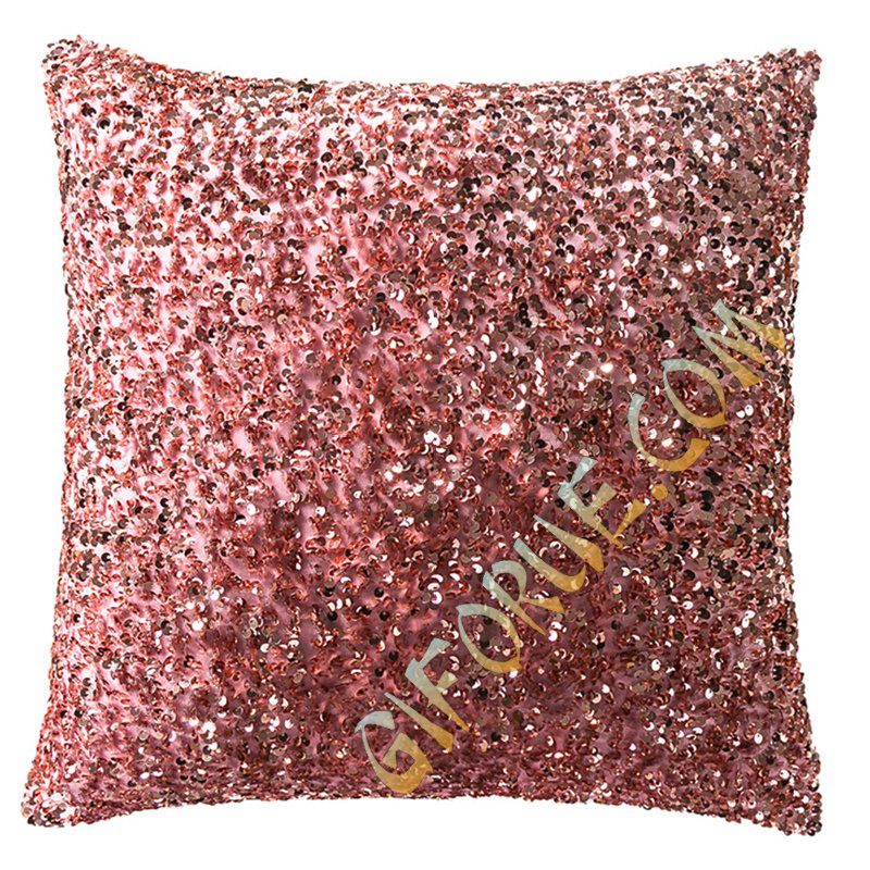 Fashion Pillow Case Crystal Sequin Amazing Gift - Click Image to Close