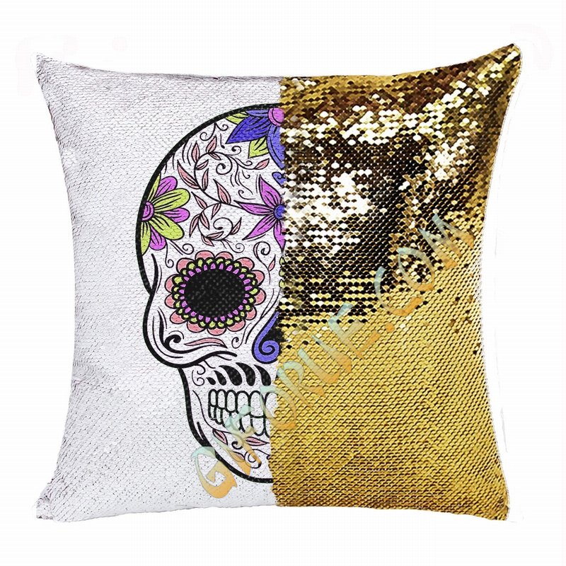 Skull Magic Pillow Top Present New Design Personalized Gift - Click Image to Close