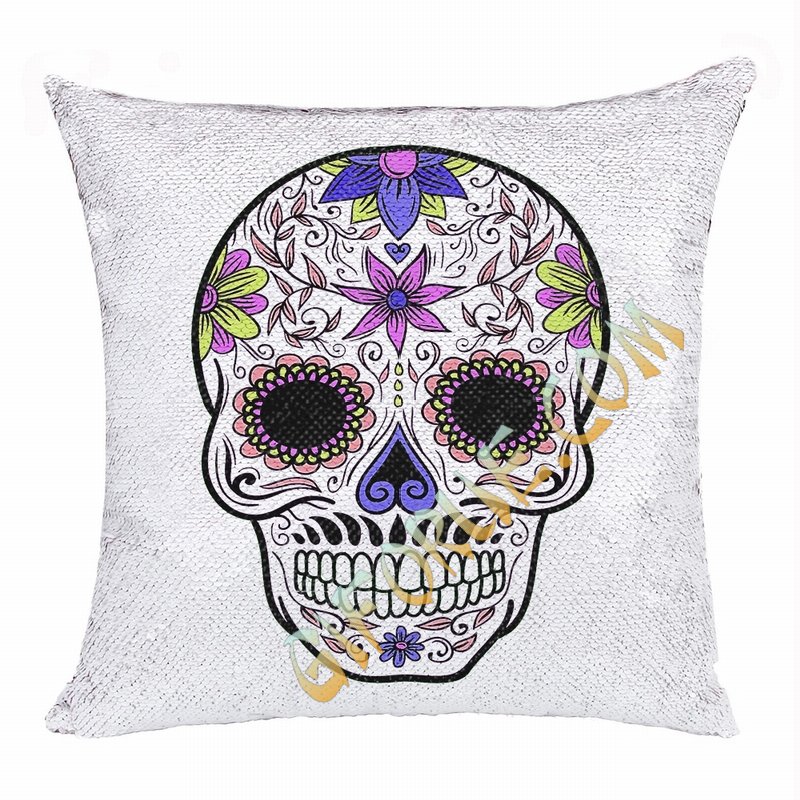 Skull Magic Pillow Top Present New Design Personalized Gift - Click Image to Close