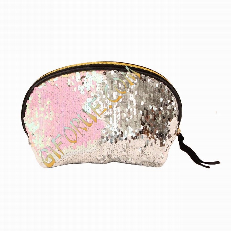 Fashion Shell Purse Global Distribution light Pink Silver - Click Image to Close