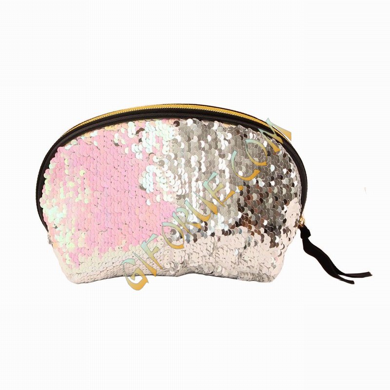 Fashion Shell Purse Global Distribution light Pink Silver - Click Image to Close