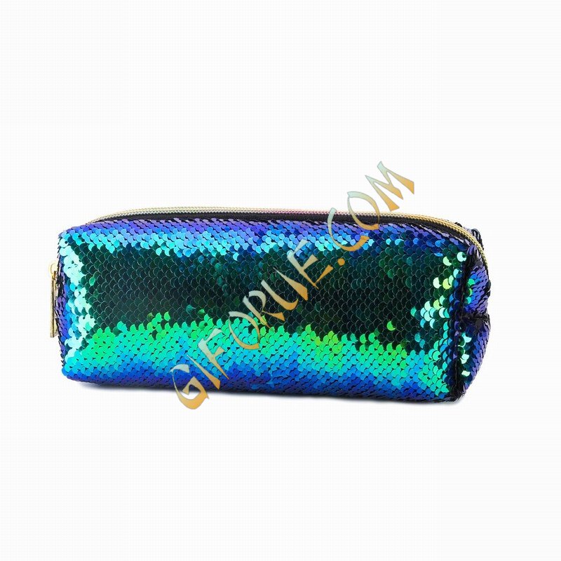 Sequin Pouch Pencil Case Box Pen Bag - Click Image to Close