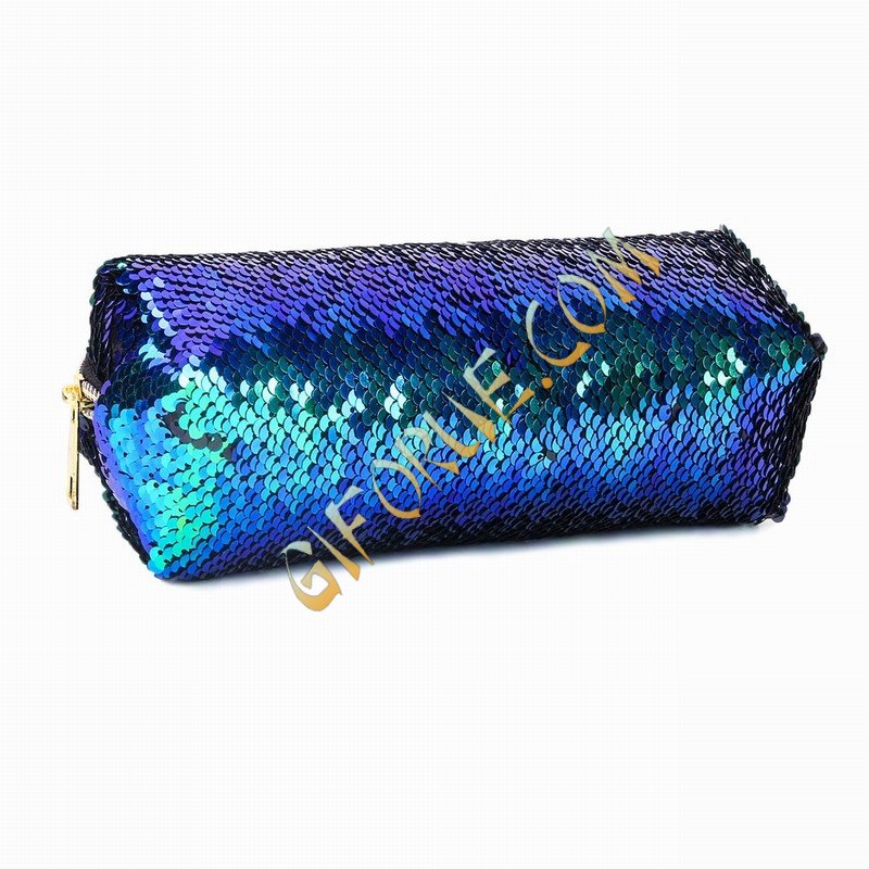 Sequin Pouch Pencil Case Box Pen Bag - Click Image to Close