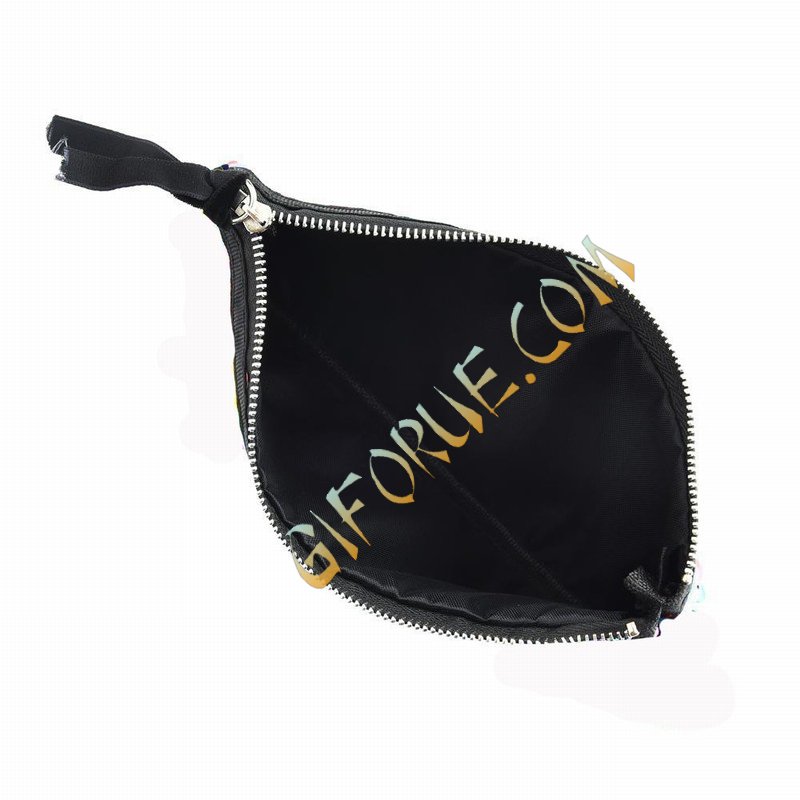 Glitter Sequin Pouch Travel Kits Black White - Click Image to Close