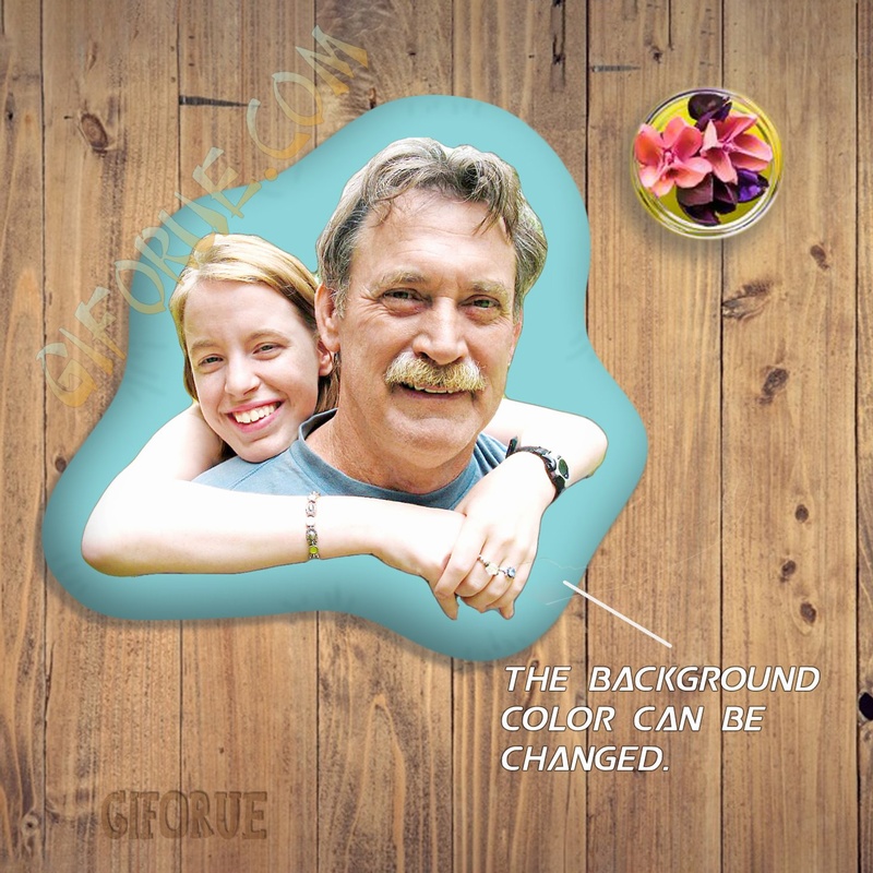 Customized Body 3D Shaped Pillow Father Gift - Click Image to Close