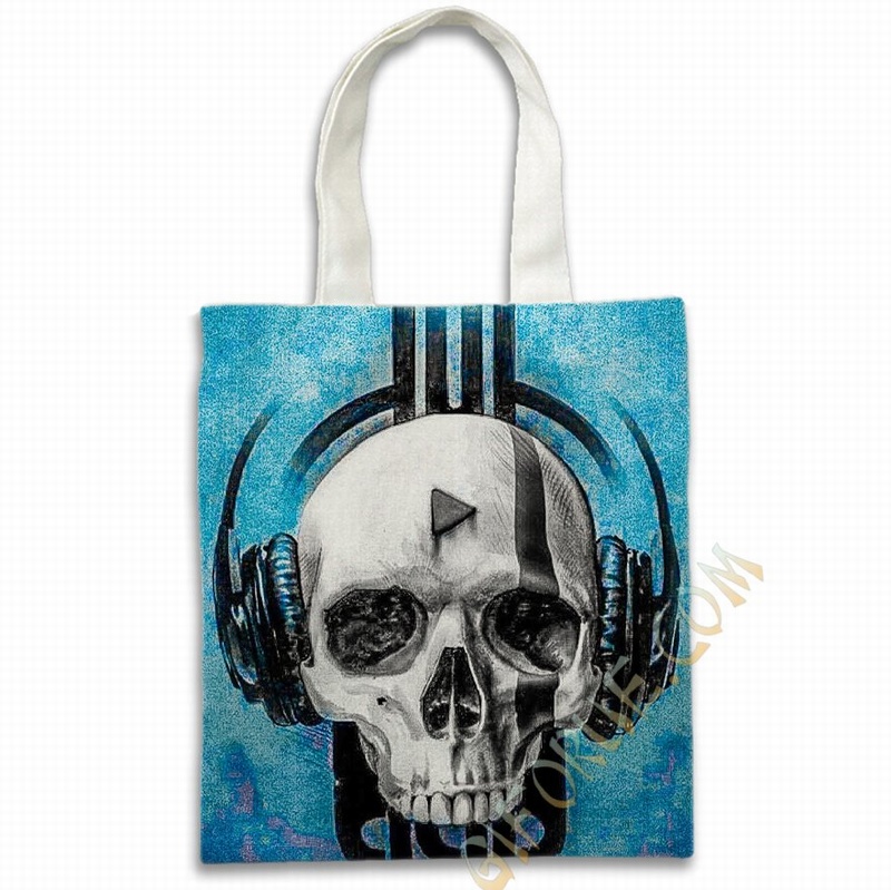 Popular Music Gift Personalized High Quality Canvas Tote Bags - Click Image to Close