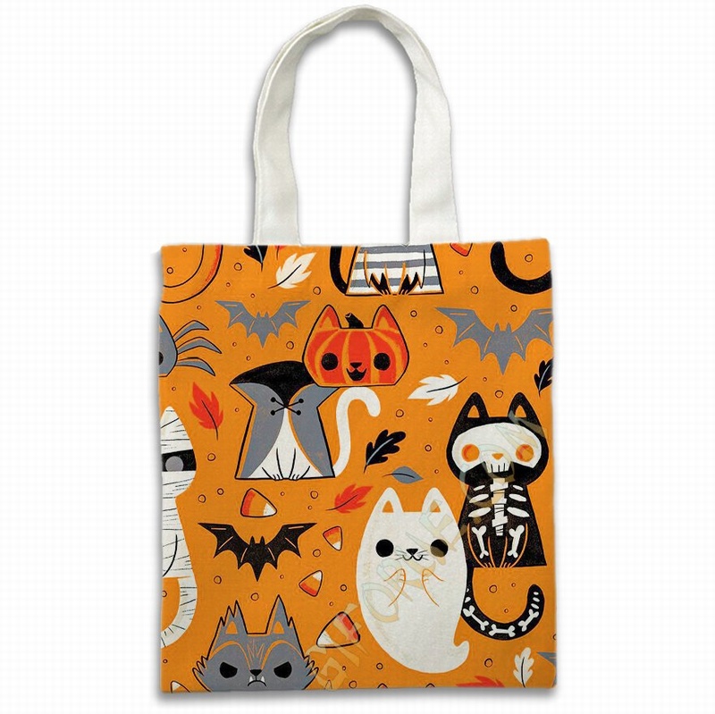Customizable Image Shopping Tote Bag Wonderful Halloween Gift - Click Image to Close