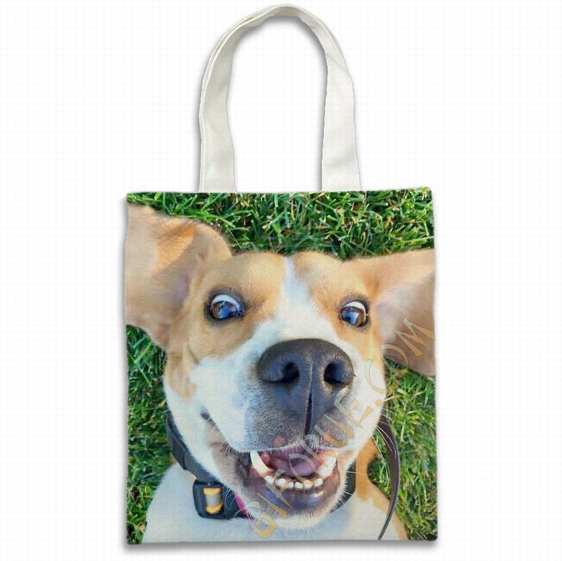 Perfect Photo Gift Personalized Tote Grocery Bags For Funny - Click Image to Close