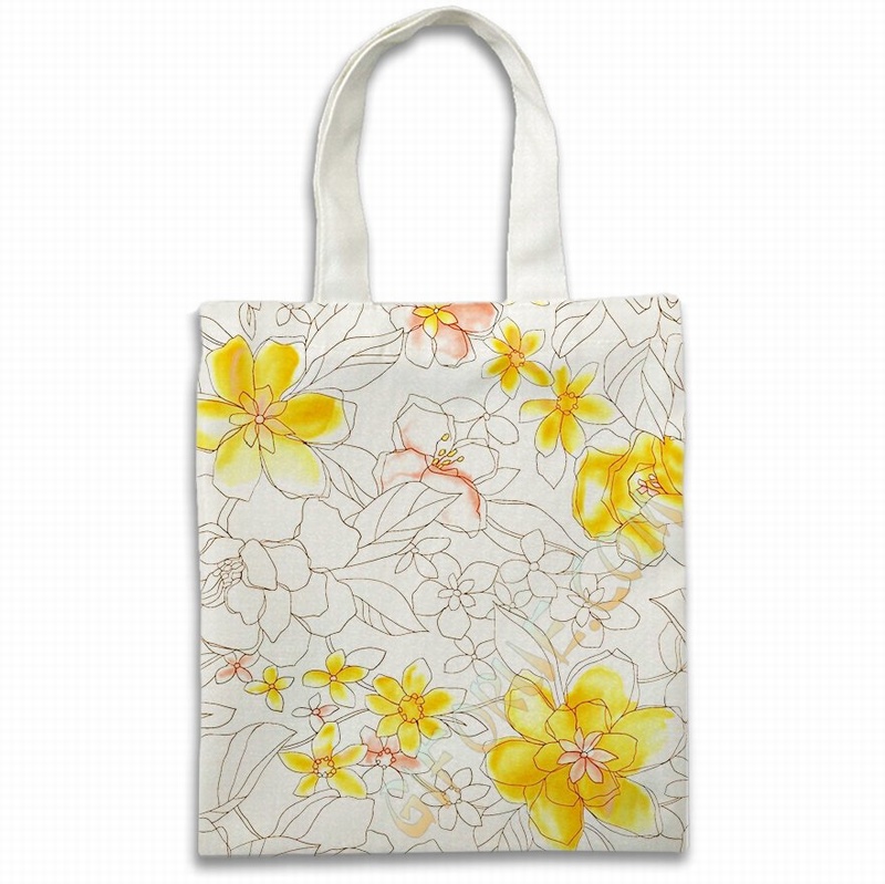 Unique Picture Cotton Tote Bags Custom Art Gift Shoulder Bag - Click Image to Close