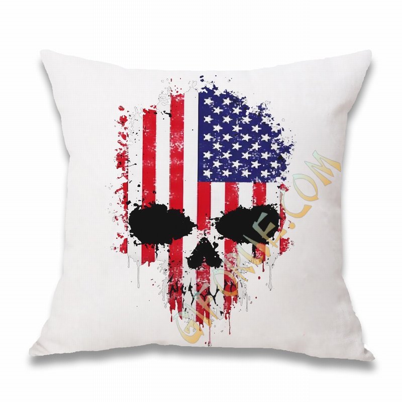 Customized Ghost Picture Cotton Bed Pillow Cover Cool Gift - Click Image to Close