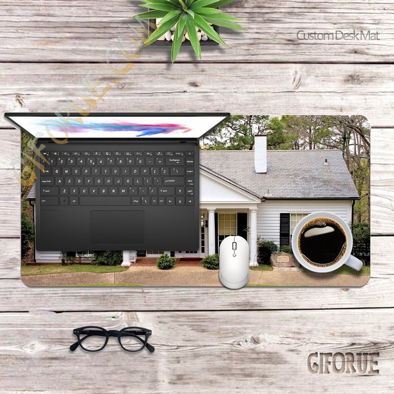 Pop Large Desk Pad Design Your Own Photo Housewarming Gift - Click Image to Close