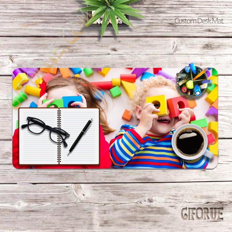 Popular Picture Gift Add Your Own Picture Desk Pad For Kids - Click Image to Close