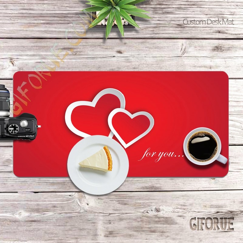 Custom Desk Mat With Photo Humorous Gift For Love - Click Image to Close