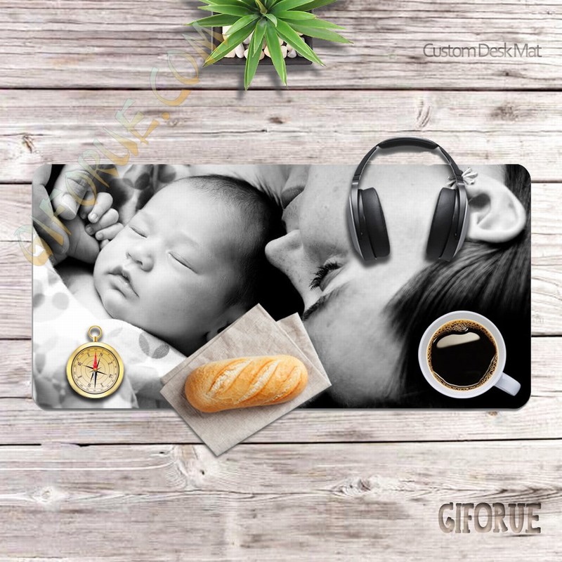 Laptop Pad For Lap Personalised Daughter Gift With Photo - Click Image to Close