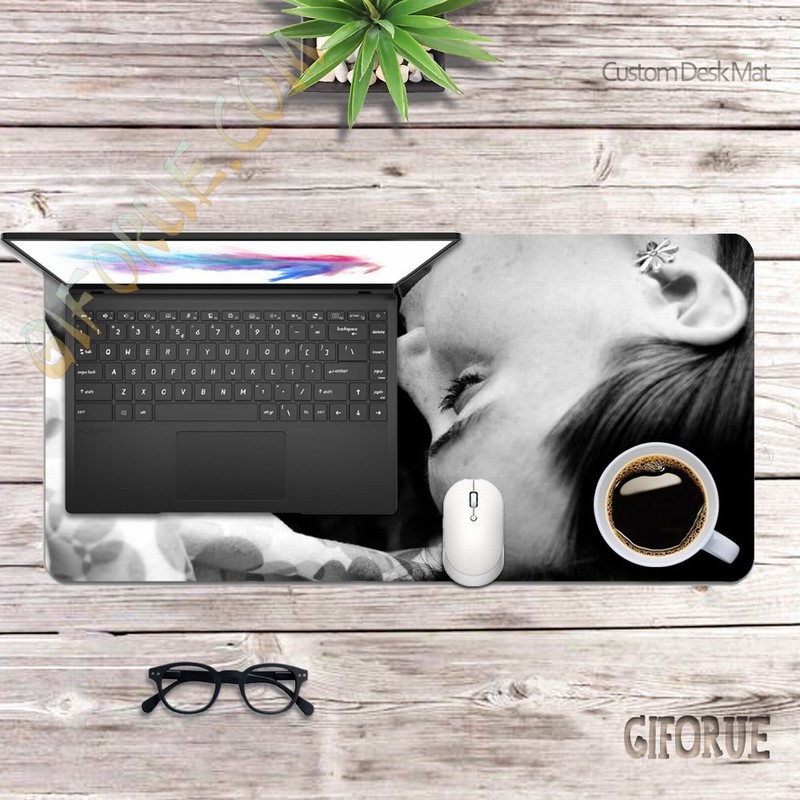 Laptop Pad For Lap Personalised Daughter Gift With Photo - Click Image to Close