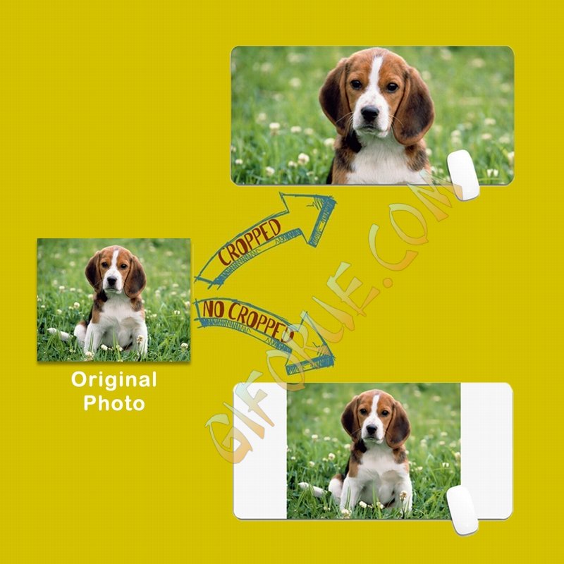 Customized Photo Desk Pad Uncommon Gift 23X11.5 in - Click Image to Close
