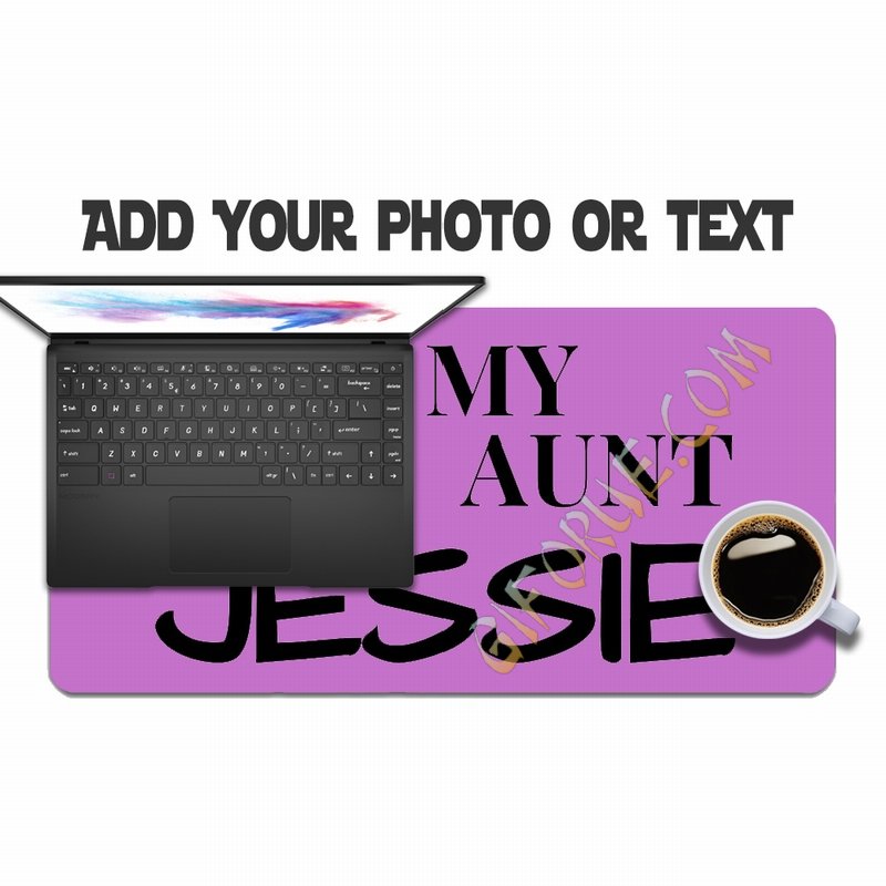 Unusual Desk Blotters Design Your Own Photo For Aunt - Click Image to Close