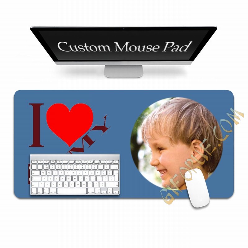 Custom Large Mouse Mat Personalized Photo Gift For Nephew - Click Image to Close