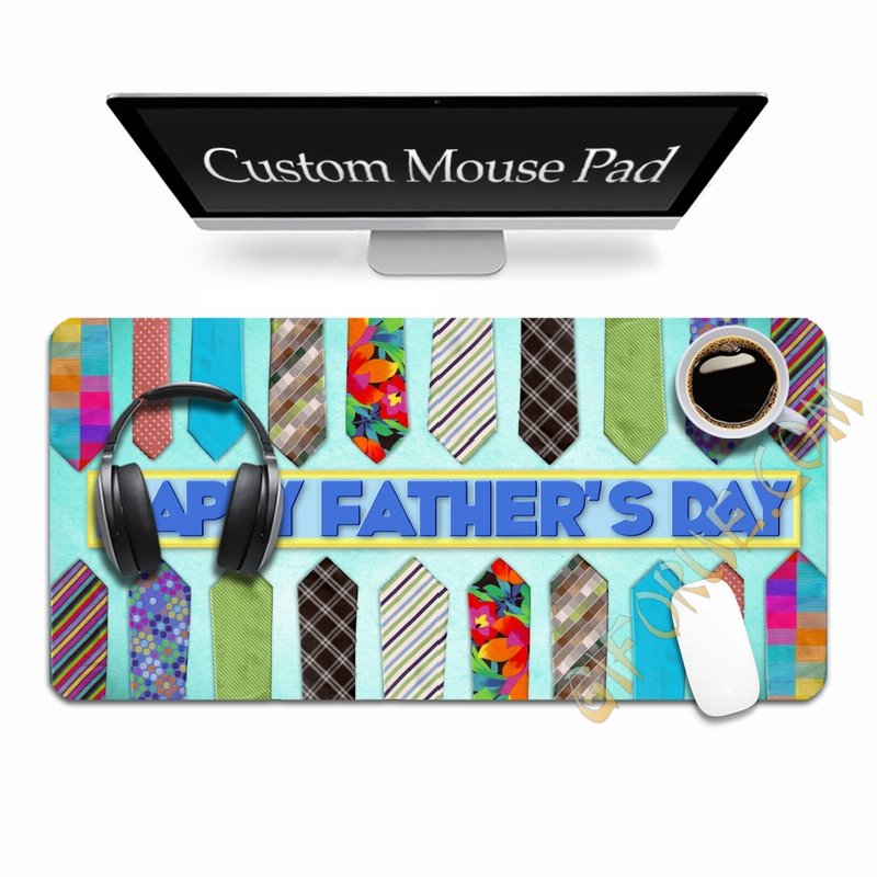 Custom Photo Mouse Pad Different Sizes Personalized Father Gift - Click Image to Close