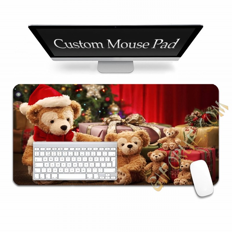 Customized Christmas Gift Special Computer Mouse Pad With Photo - Click Image to Close