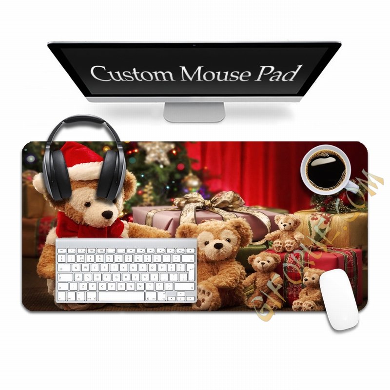 Customized Christmas Gift Special Computer Mouse Pad With Photo - Click Image to Close