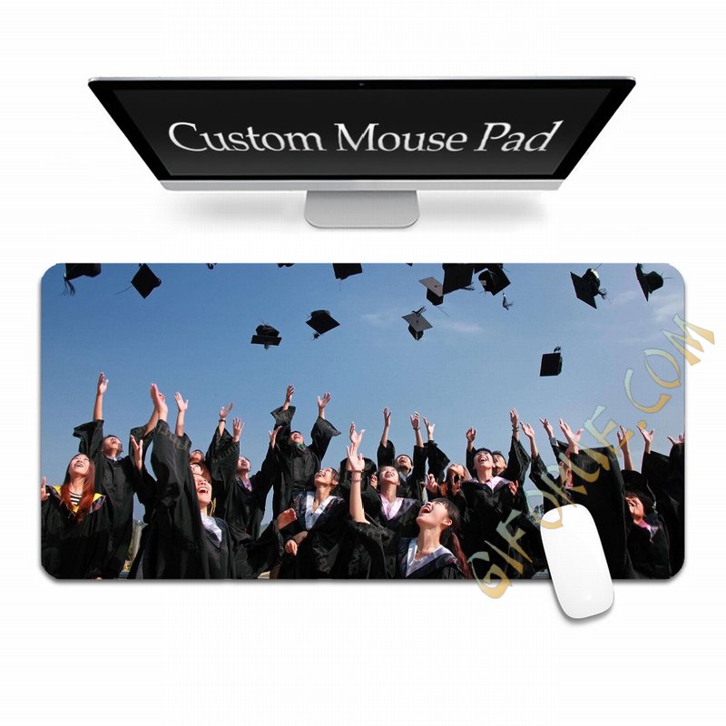 Design Your Own Photo Gift Cute Mouse Pad For Graduation - Click Image to Close