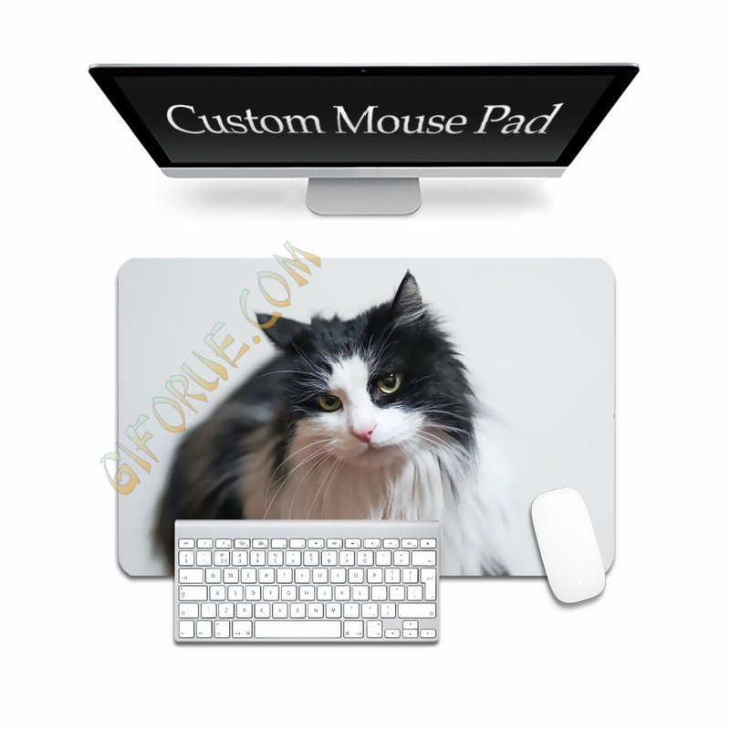 Personalized Photo Mouse Mat Coolest Customized Gift Xl - Click Image to Close