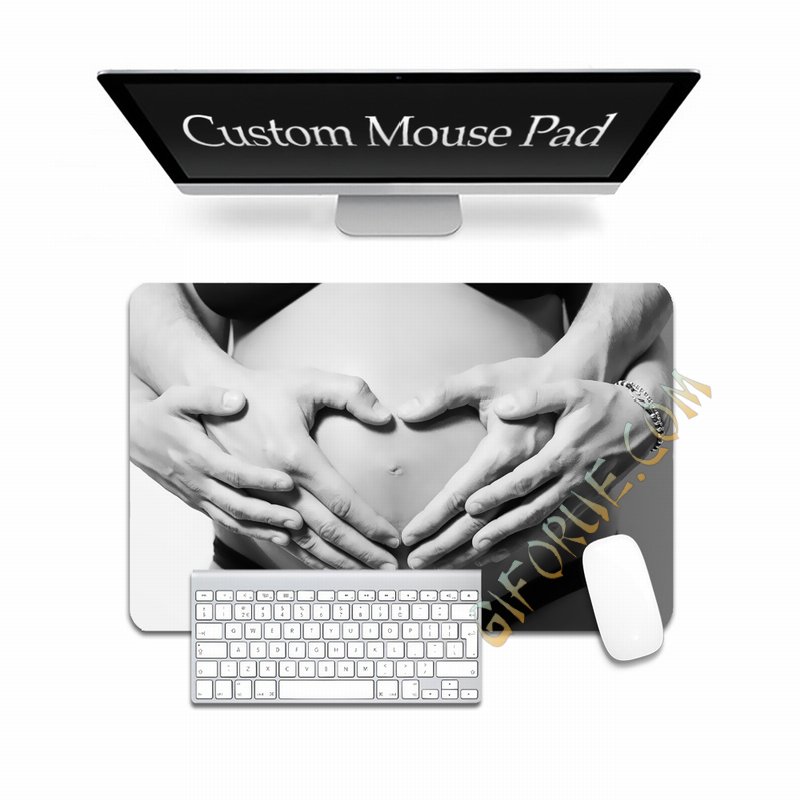 Personalized Photo Mouse Mat Coolest Customized Gift Xl - Click Image to Close