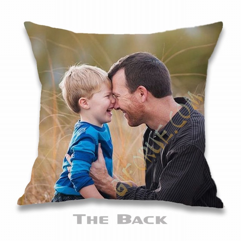 Best Personalised Double Sided Sequin Pillow Son Photo Gift - Click Image to Close