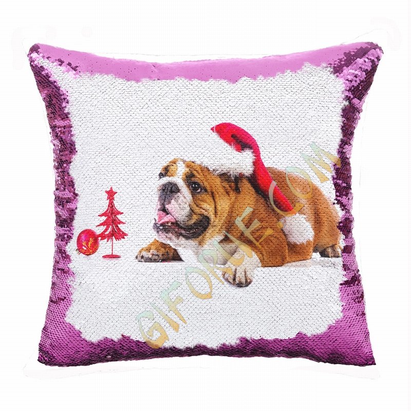 Personalized Christmas Handmade Unusual Gift Pet Photo Pillow - Click Image to Close