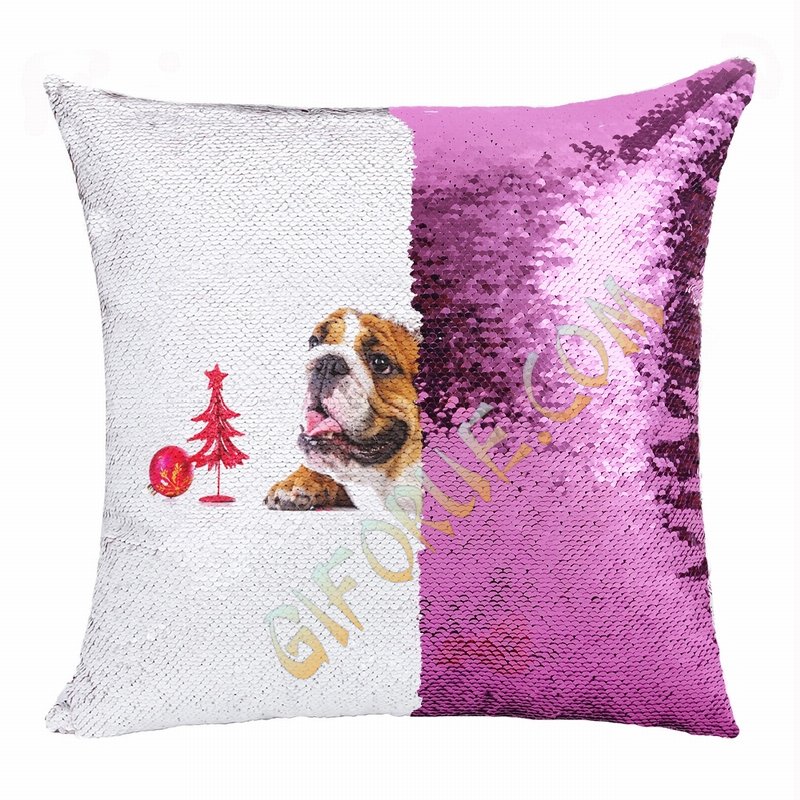 Personalized Christmas Handmade Unusual Gift Pet Photo Pillow - Click Image to Close