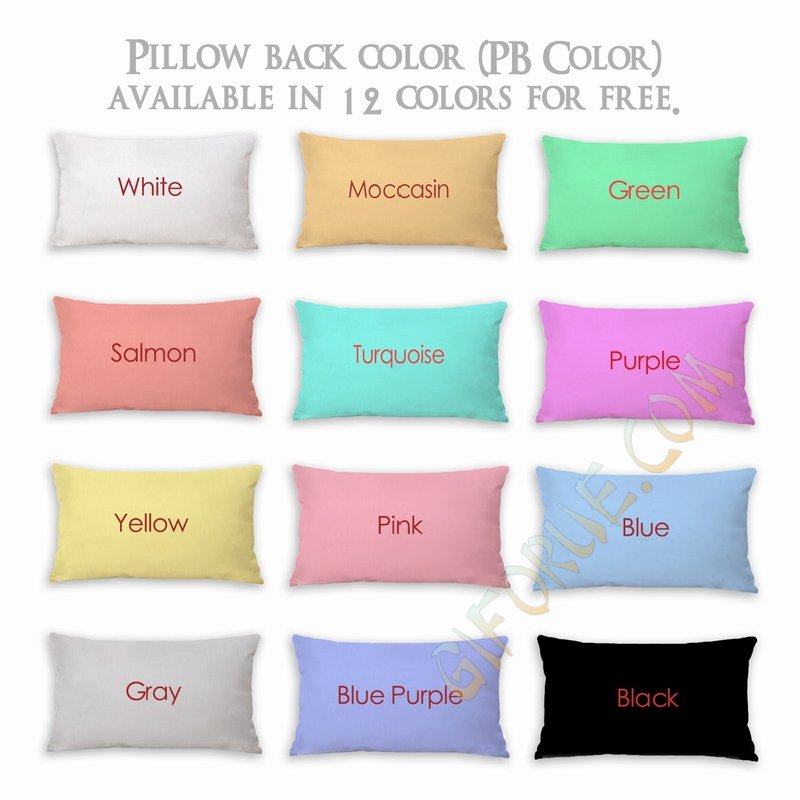 Brushed Cotton Oblong Pillow Personalized Image - Click Image to Close