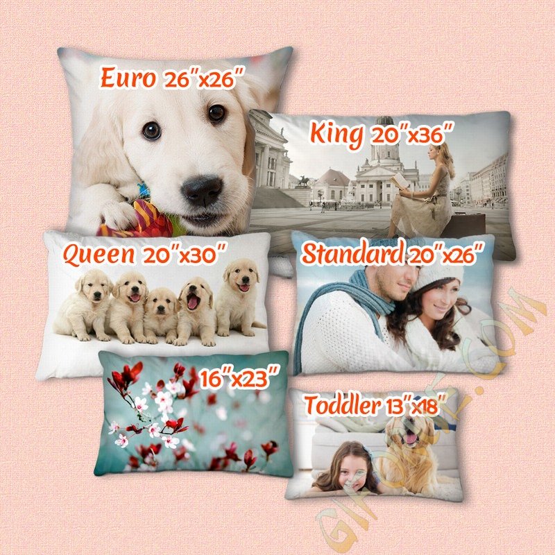 Decorative Rectangular Pillow Custom Cat Photo Skin-Friendly - Click Image to Close