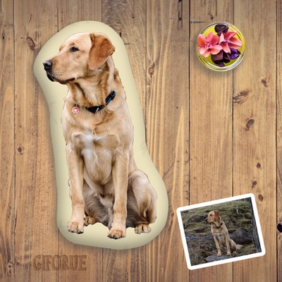 Custom Dog Body 3D Shaped Pillow Pop Gift