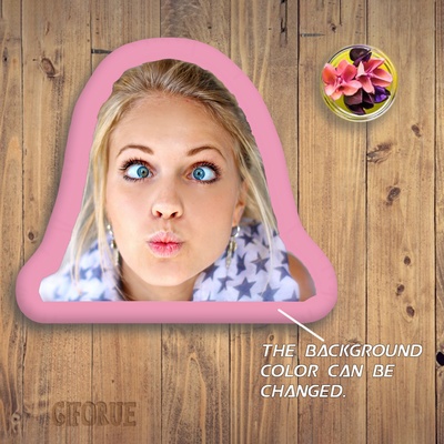 Customizable Mini Face Pillow Clever Gift