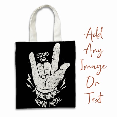 Popular Music Gift Personalized High Quality Canvas Tote Bags