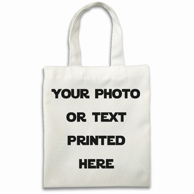 Personalised Canvas Bags With Text Humorous Gift For Anyone
